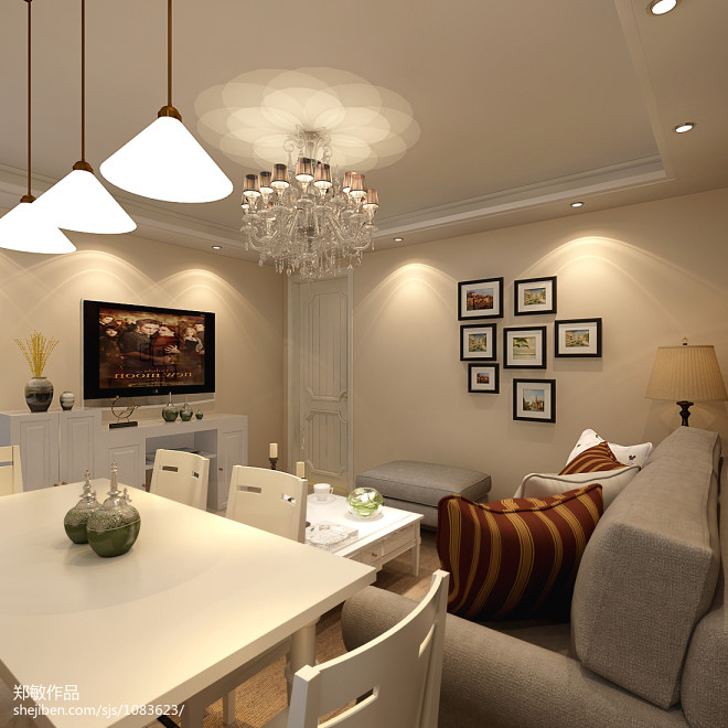 鄭敏設(shè)計(jì)師作品賞析 探索設(shè)計(jì)本平臺(tái)上的家裝藝術(shù)與空間美學(xué)